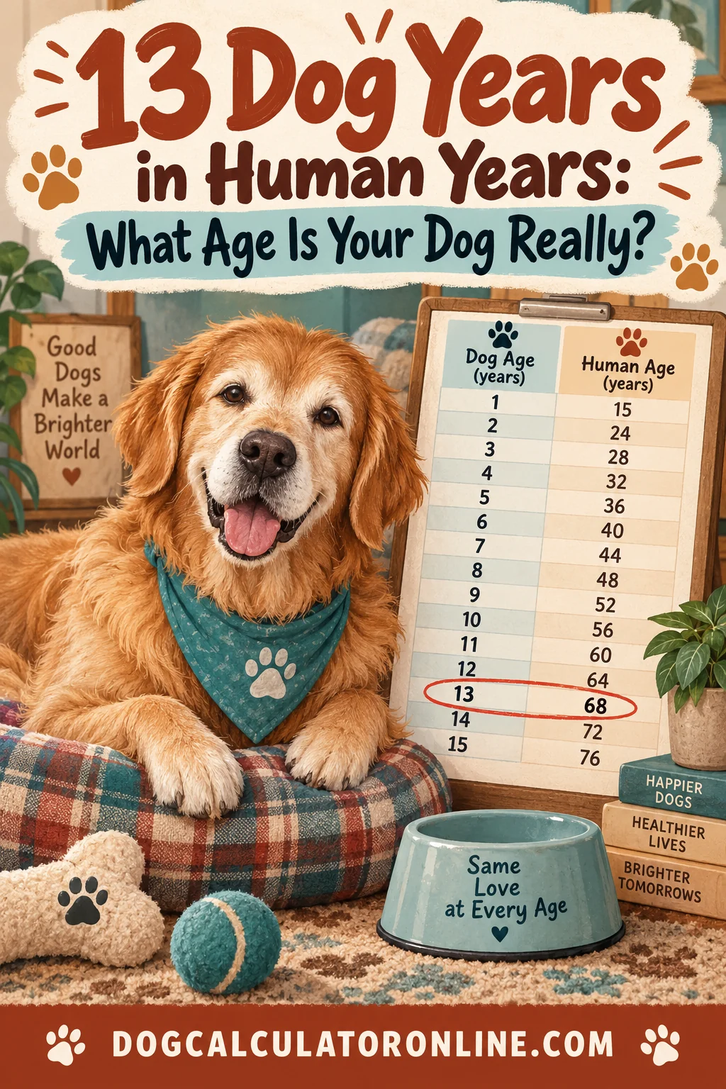 13 Dog Years in Human Years: What Age Is Your Dog Really?