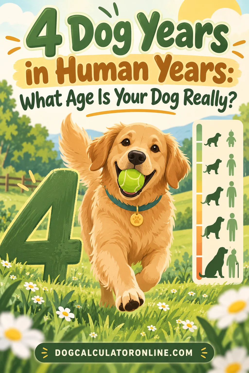 4 Dog Years in Human Years: What Age Is Your Dog Really?