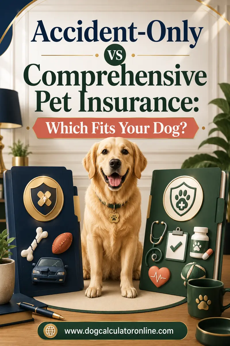 Accident-Only vs Comprehensive Pet Insurance: Which Fits Your Dog?