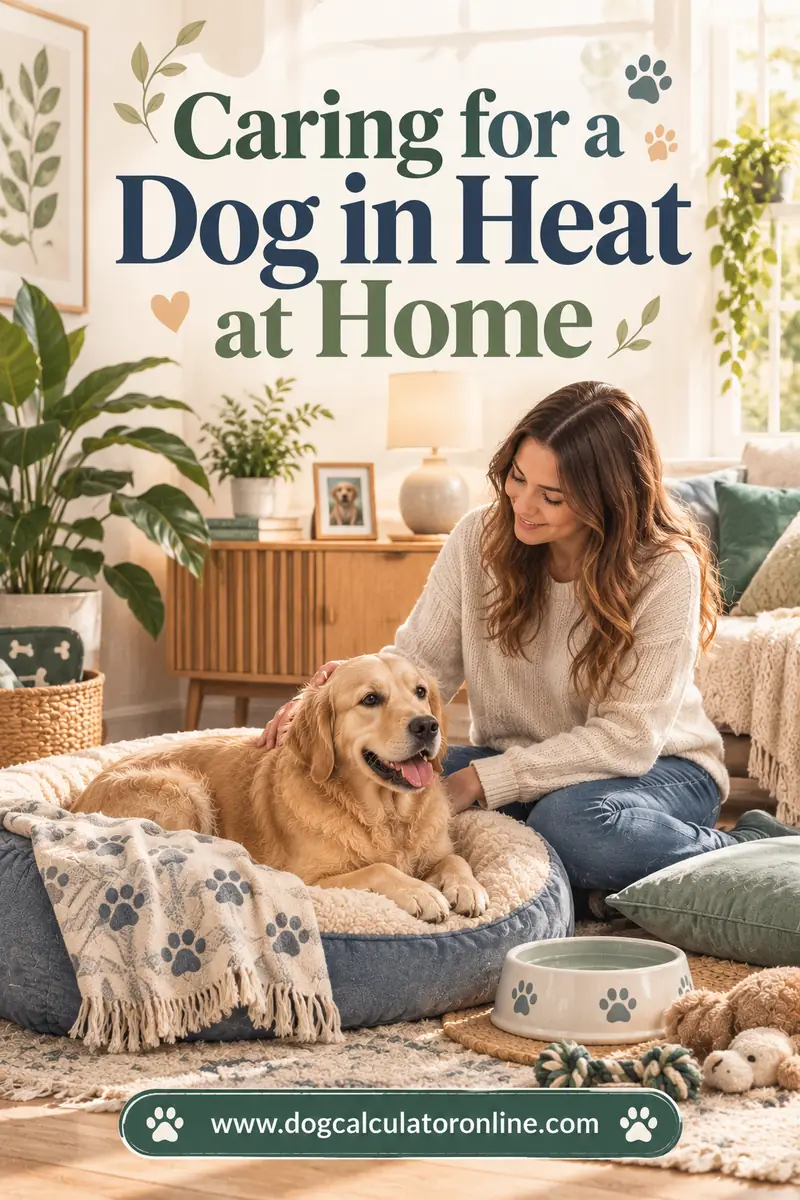 Caring for a Dog in Heat at Home
