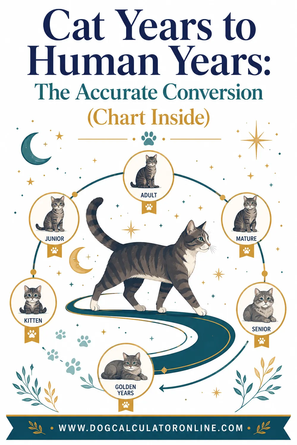 Cat Years to Human Years: The Accurate Conversion (Chart Inside)