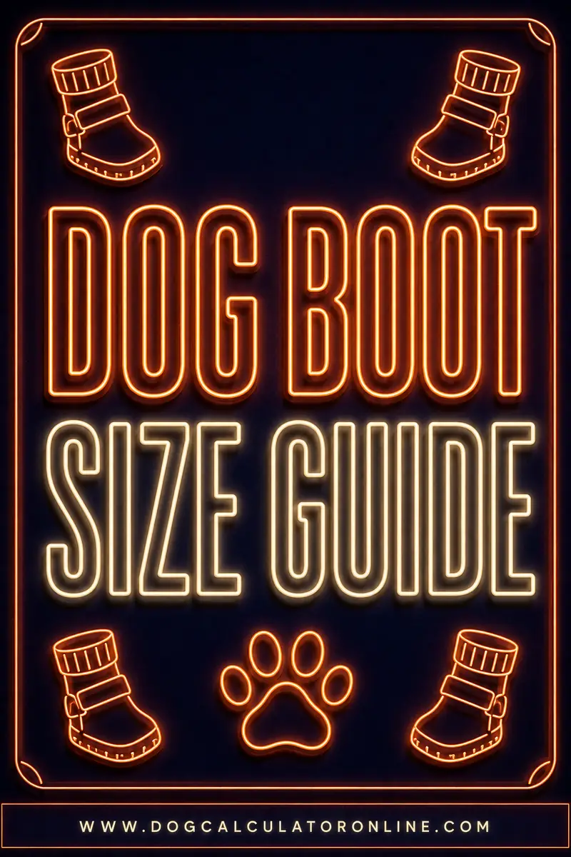 Dog Boot Size Guide