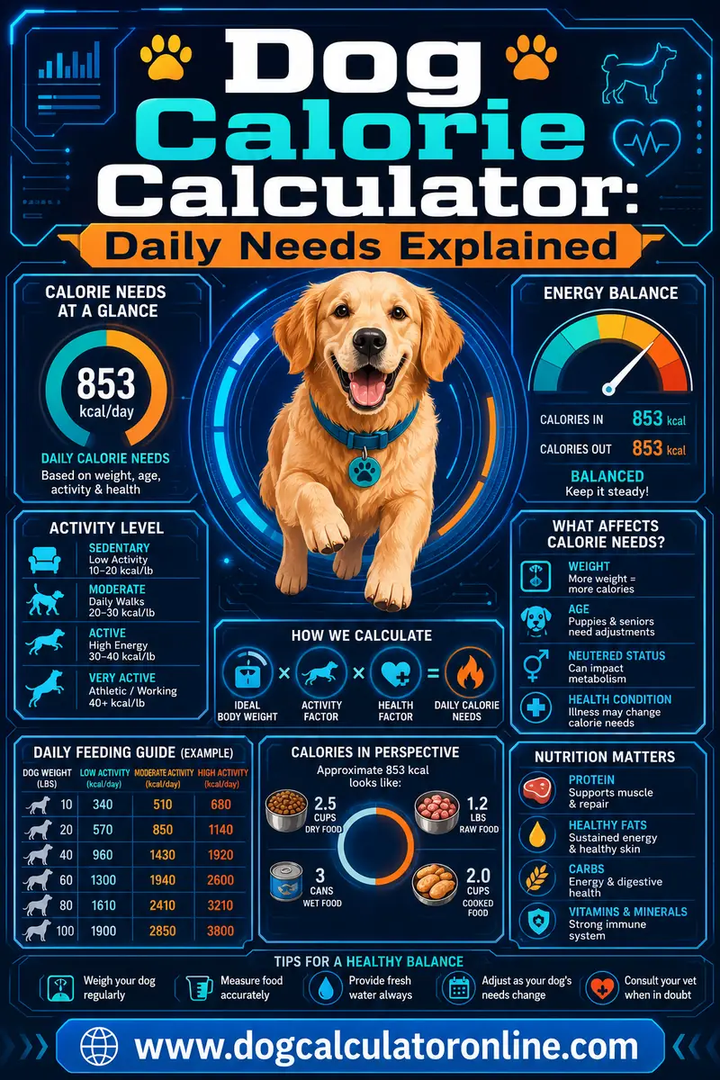 Dog Calorie Calculator: Daily Needs Explained