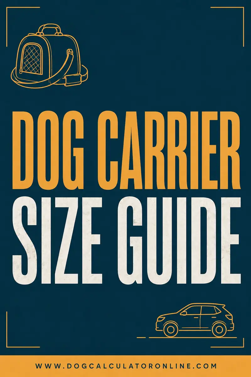 Dog Carrier & Car Seat Size Guide
