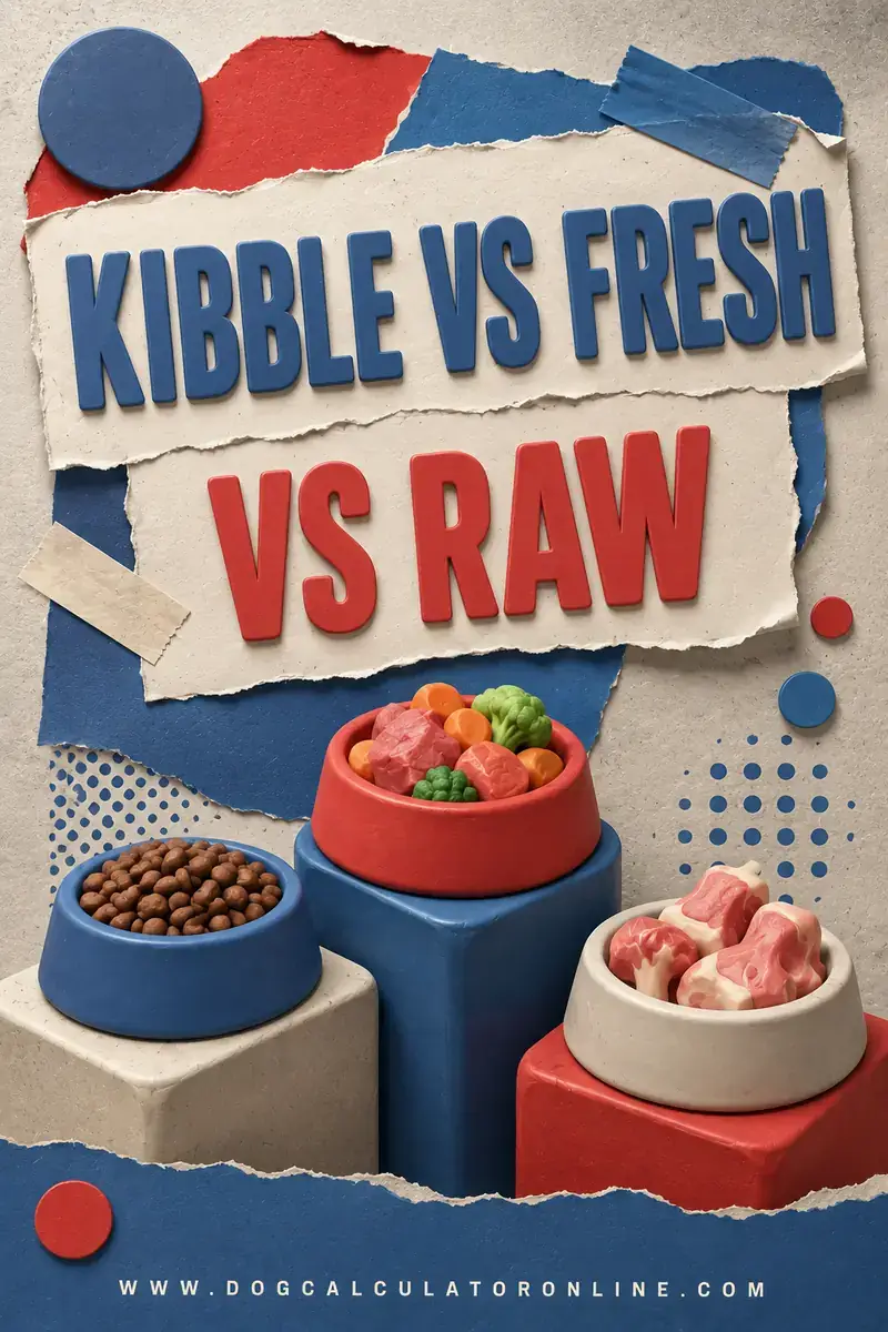 Kibble vs Fresh vs Raw: Cost per 1,000 Calories