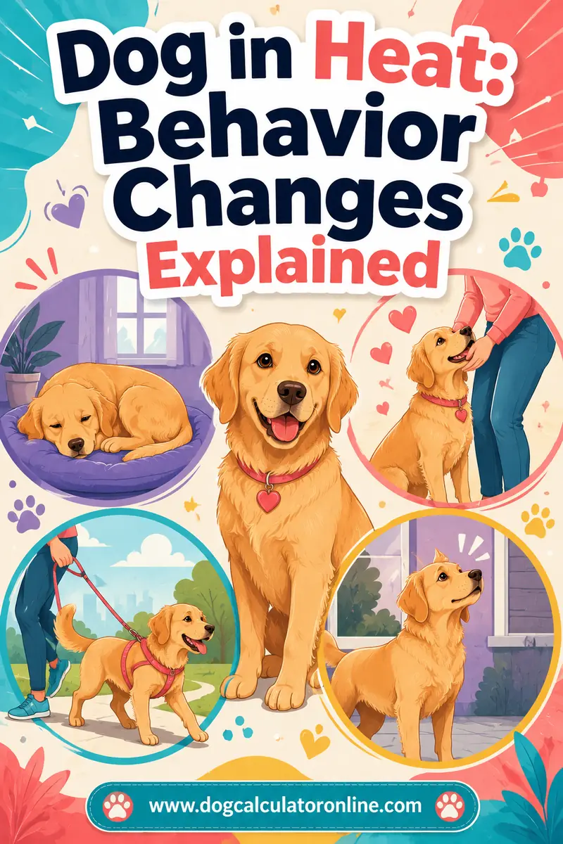 Dog in Heat: Behavior Changes Explained