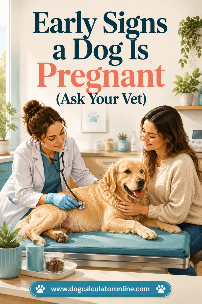 Early Signs a Dog Is Pregnant (Ask Your Vet)