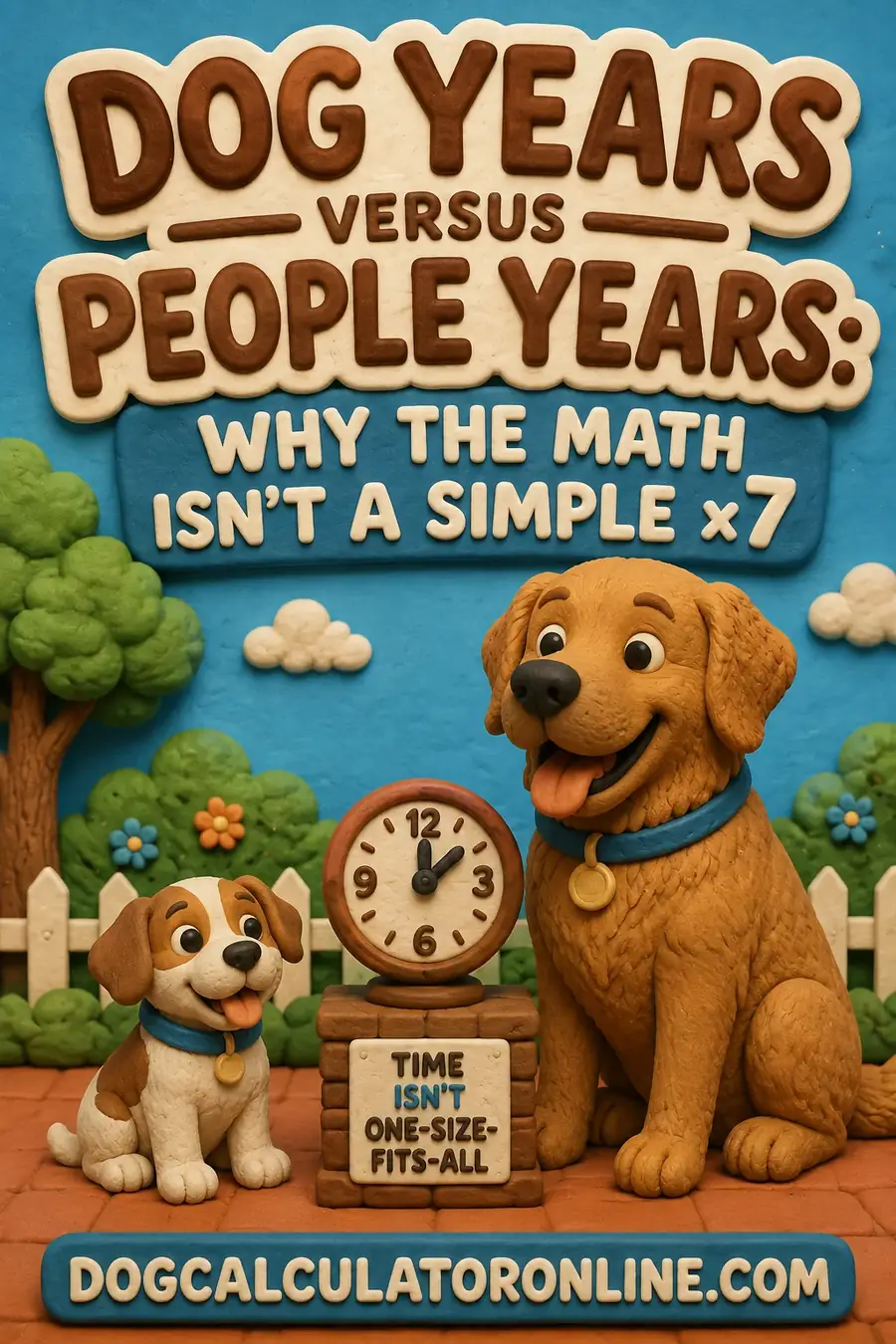 Dog Years Versus People Years: Why the Math Isn't a Simple x7