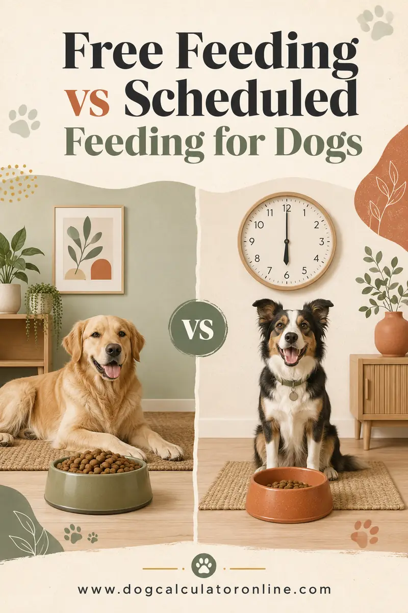 Free Feeding vs Scheduled Feeding for Dogs