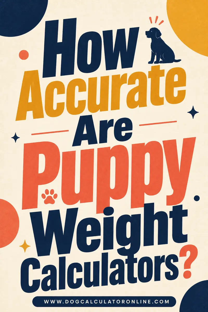 How Accurate Are Puppy Weight Calculators?