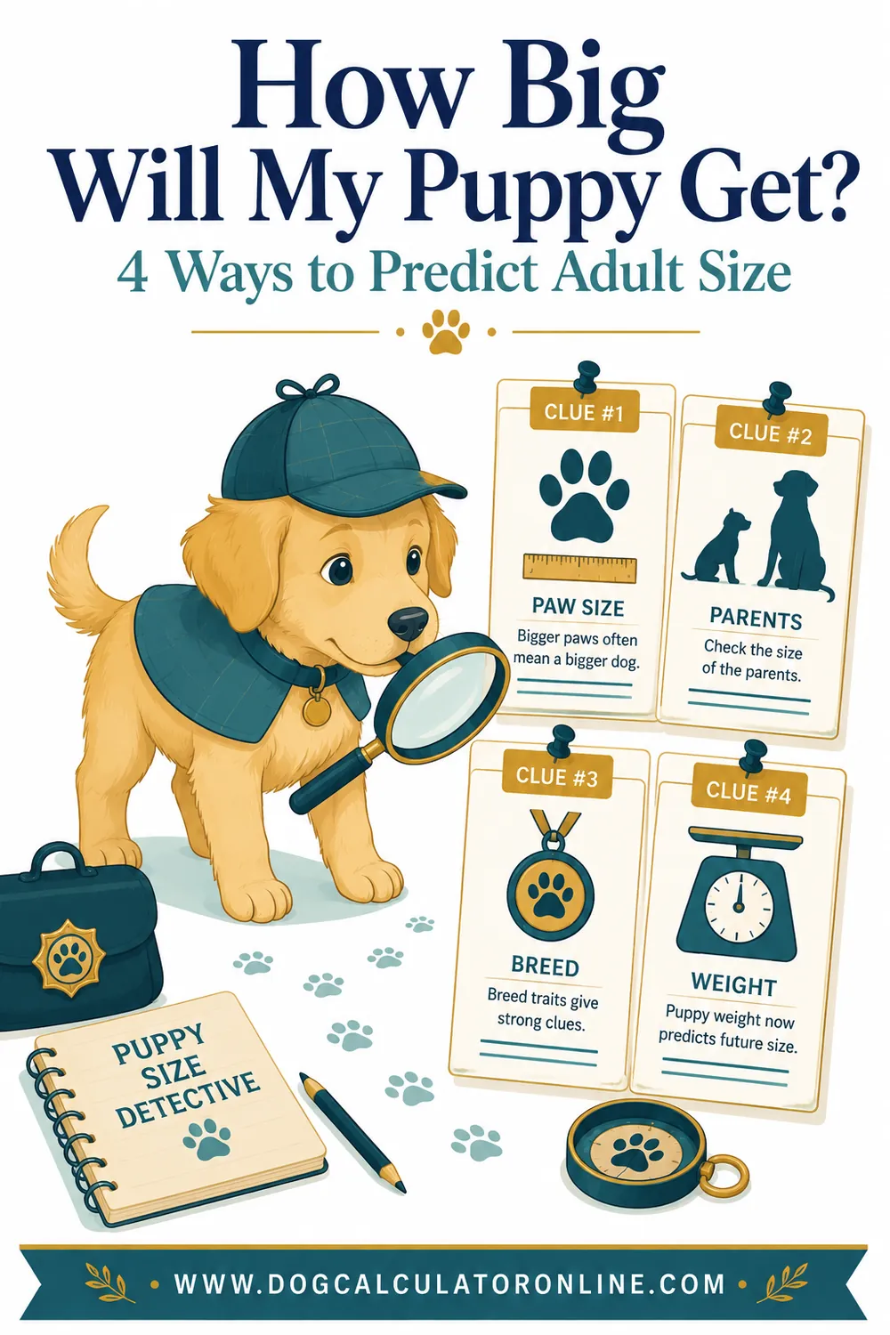 How Big Will My Puppy Get? 4 Ways to Predict Adult Size