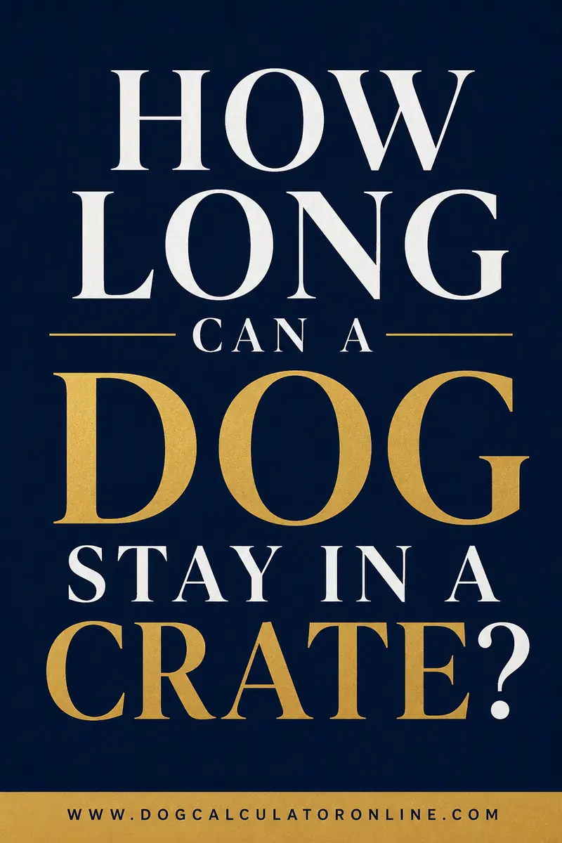 How Long Can a Dog Stay in a Crate?