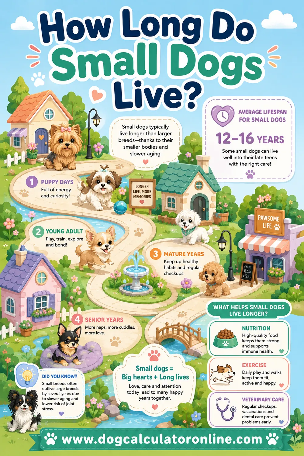 How Long Do Small Dogs Live?