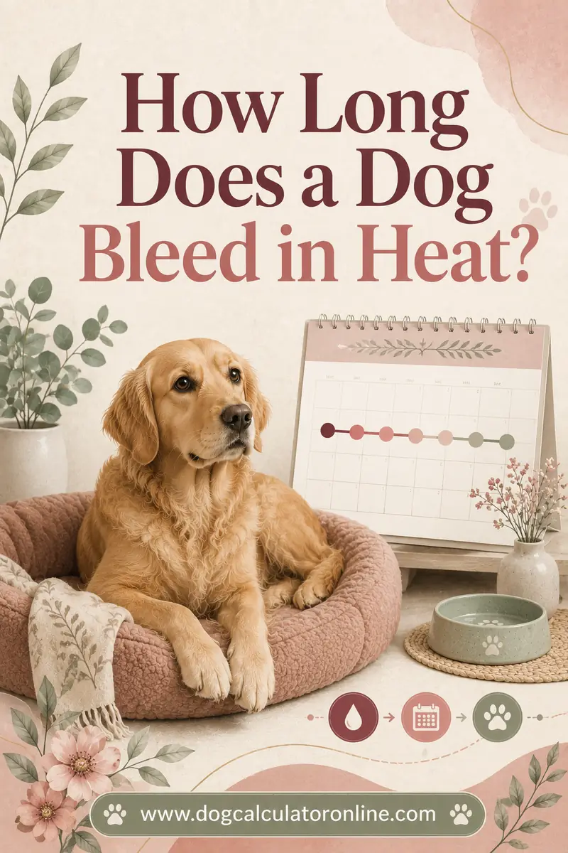 How Long Does a Dog Bleed in Heat?
