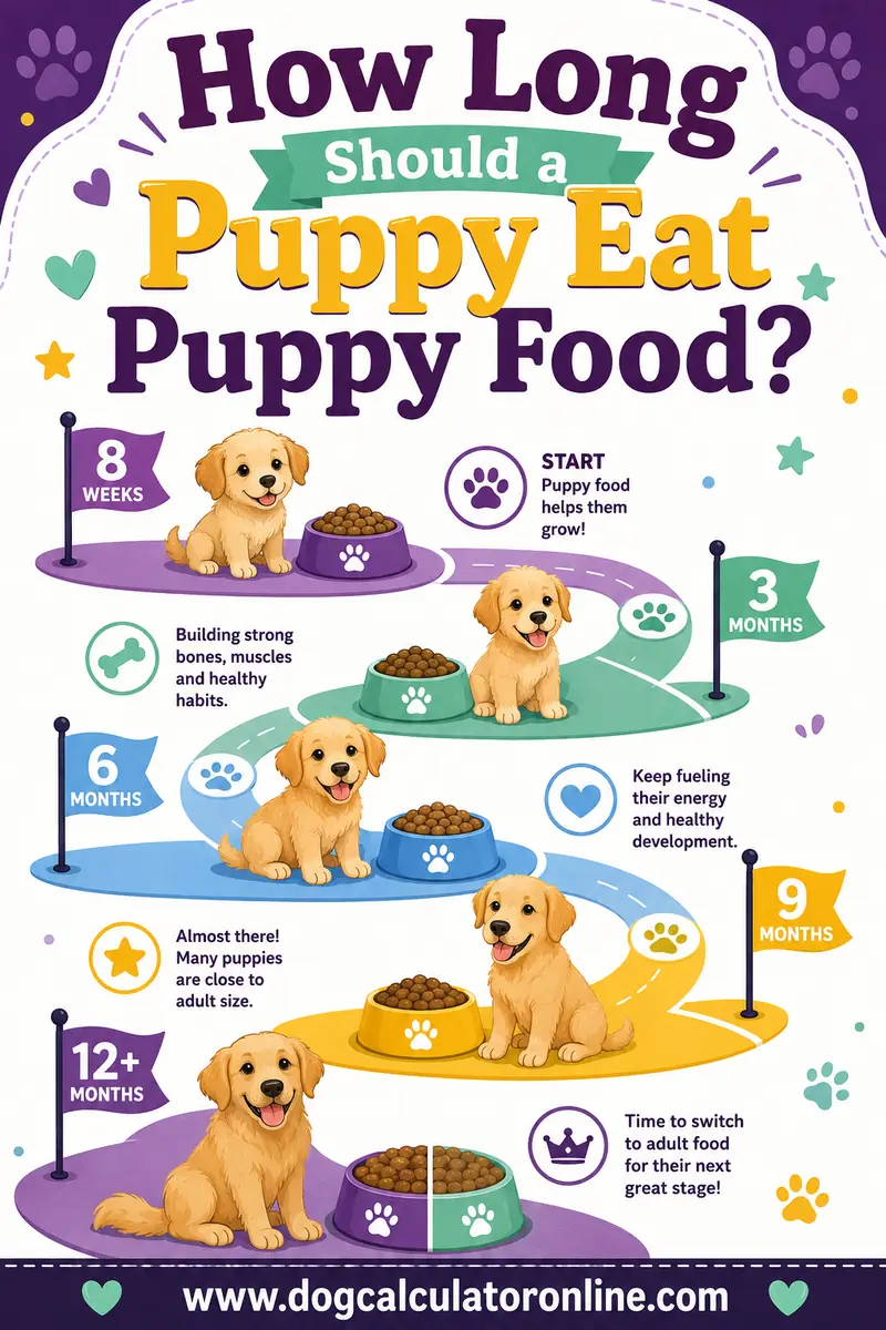 How Long Should a Puppy Eat Puppy Food?
