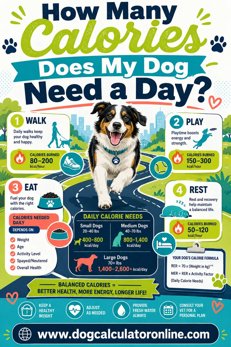 How Many Calories Does My Dog Need a Day?