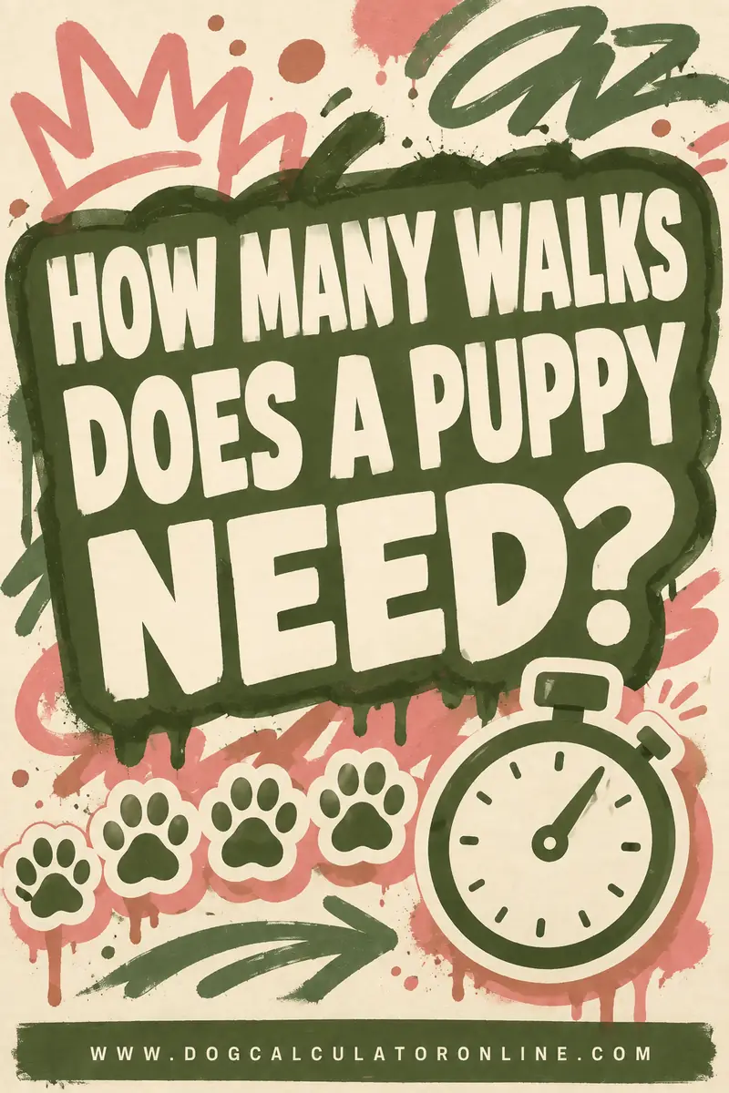 How Many Walks Does a Puppy Need?