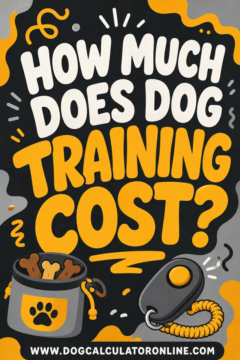 How Much Does Dog Training Cost?