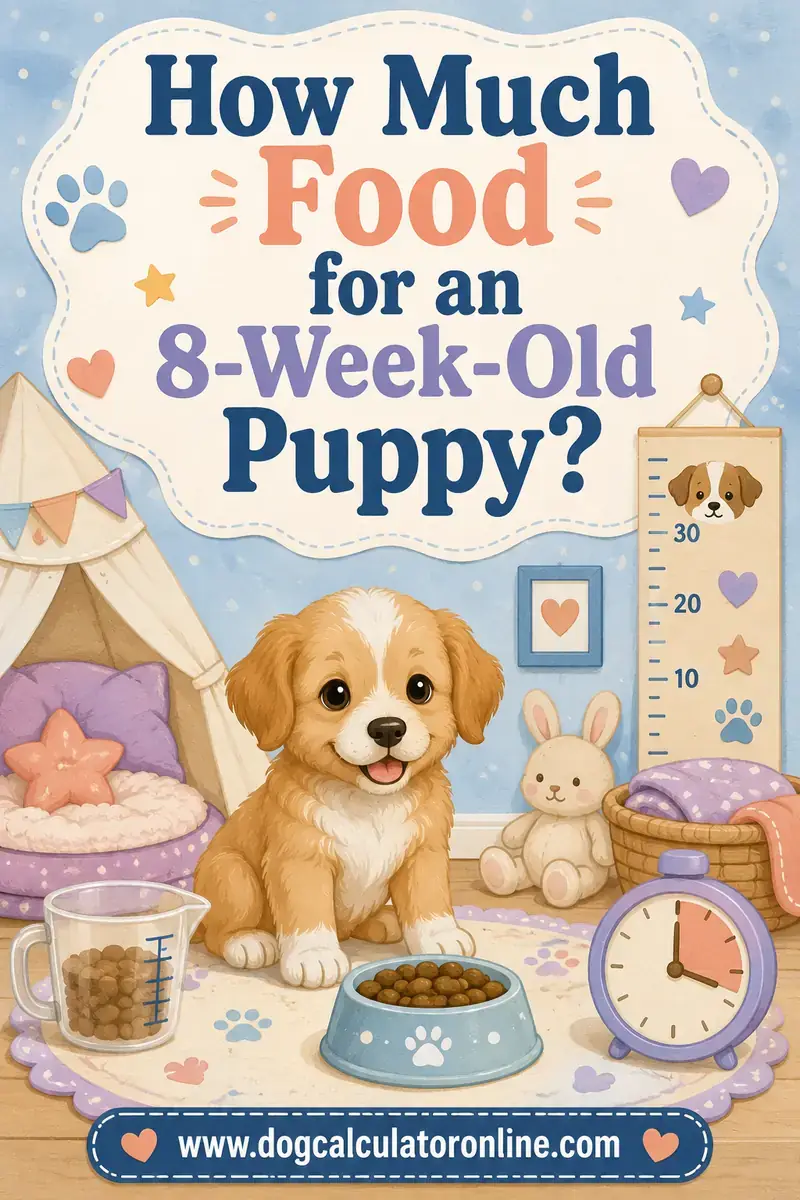 How Much Food for an 8-Week-Old Puppy?
