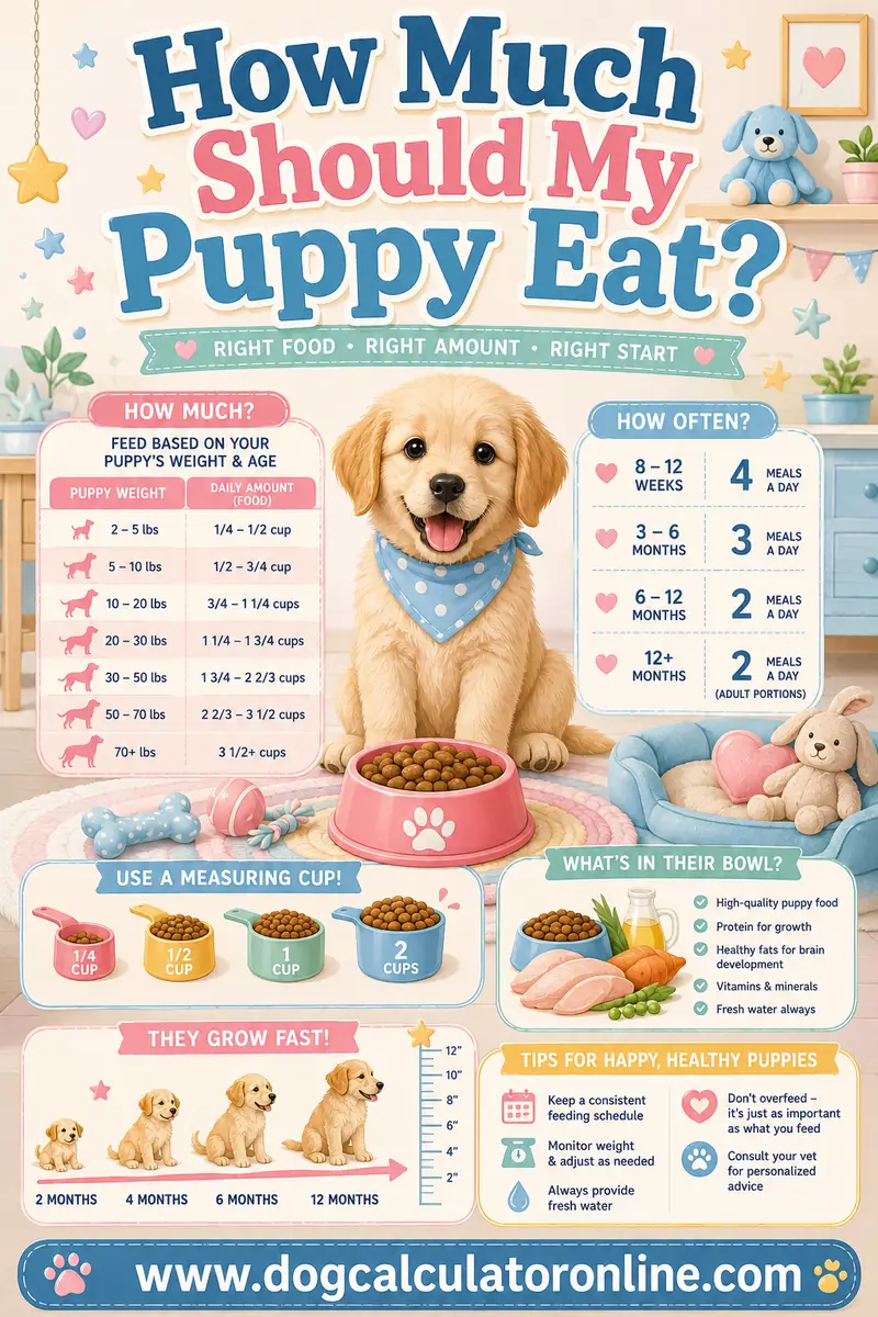 How Much Should My Puppy Eat?