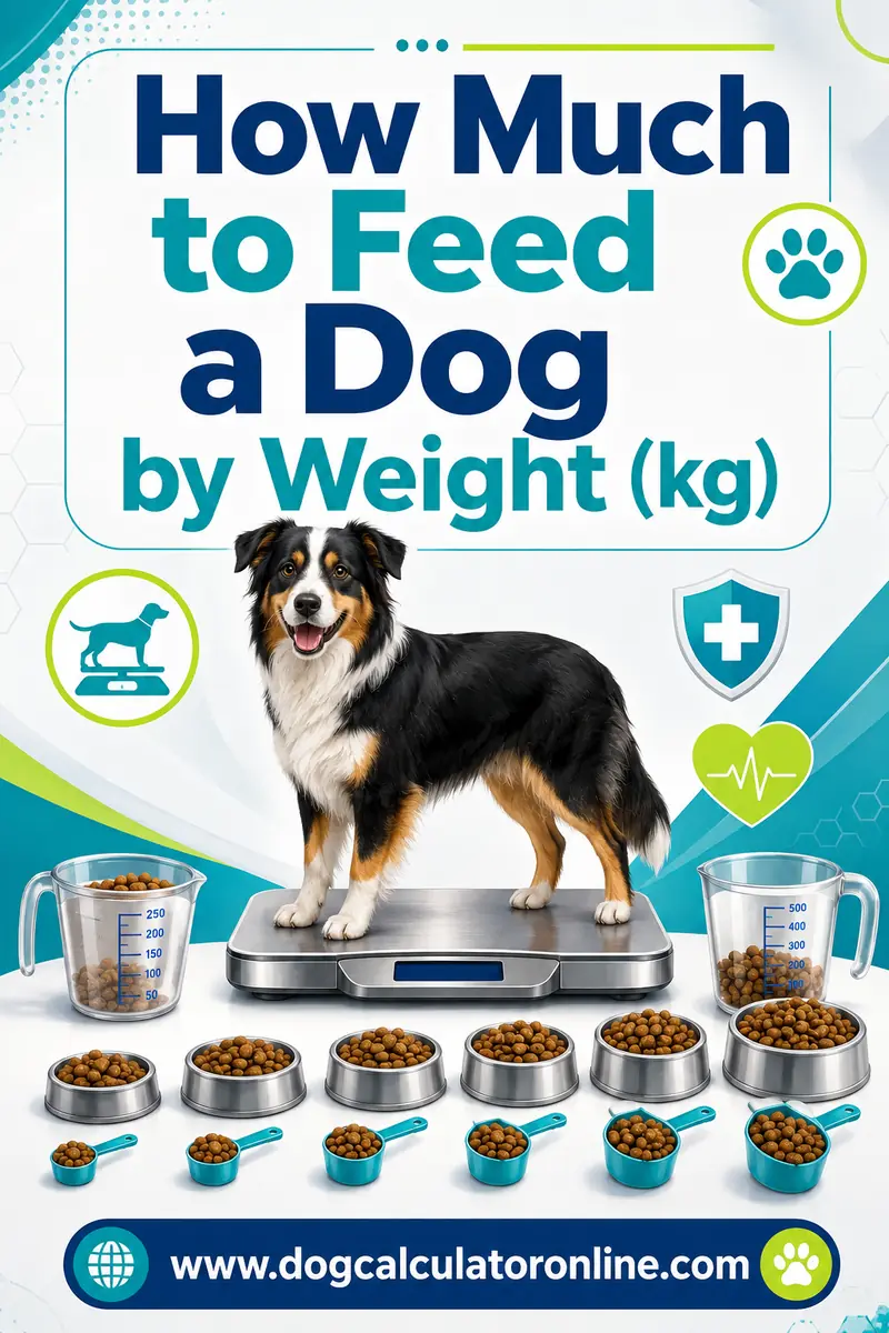 How Much to Feed a Dog by Weight (kg)