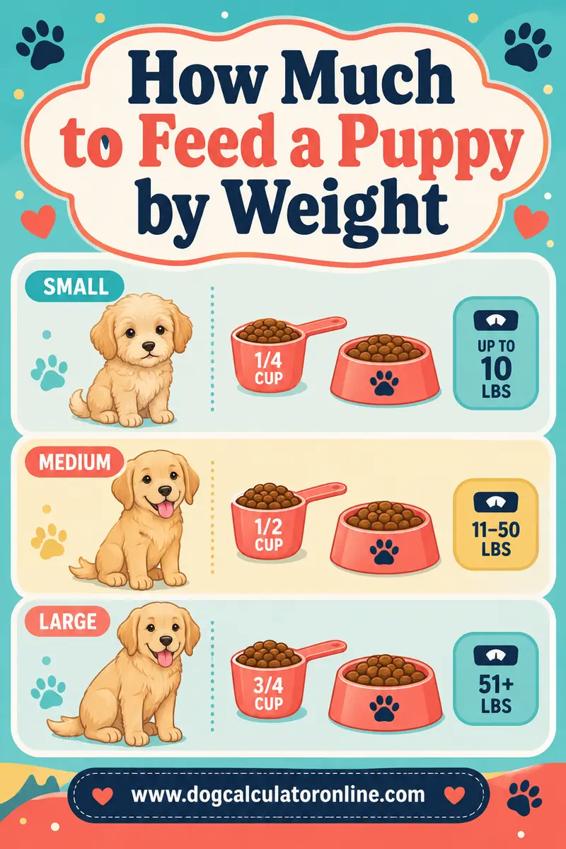 How Much to Feed a Puppy by Weight