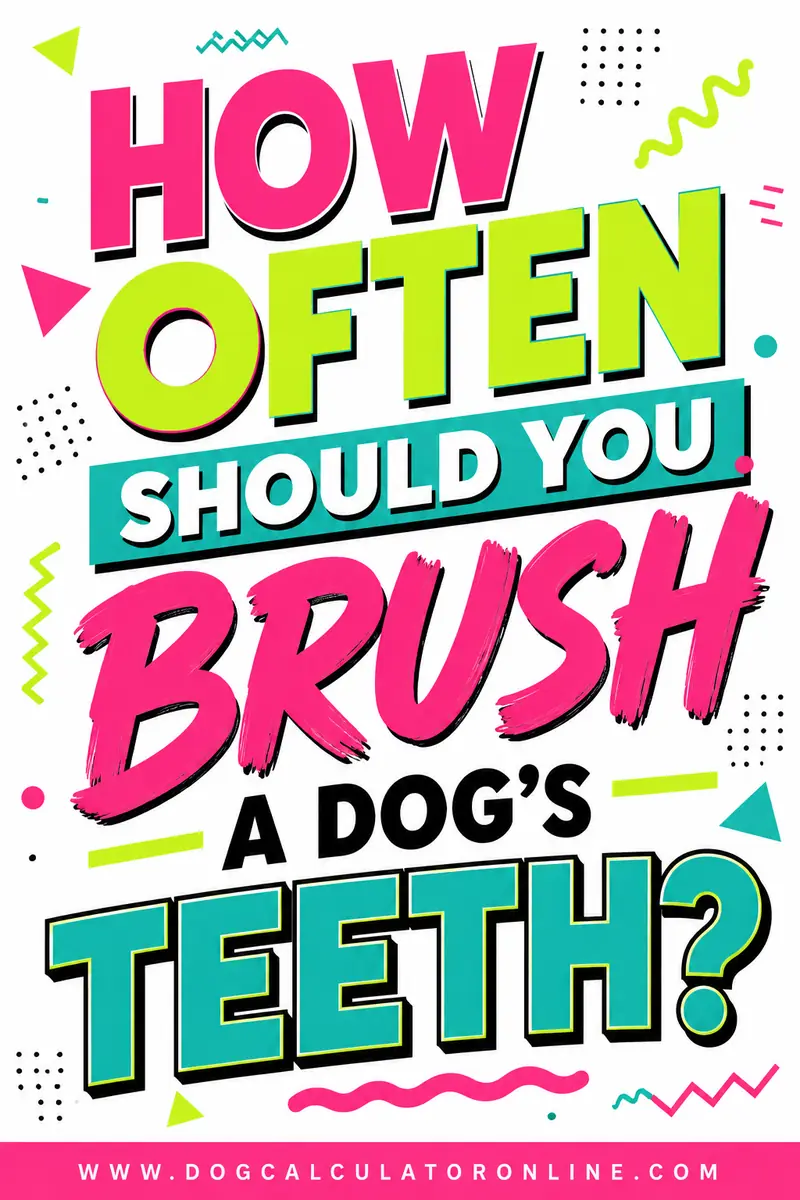 How Often Should You Brush a Dog's Teeth?