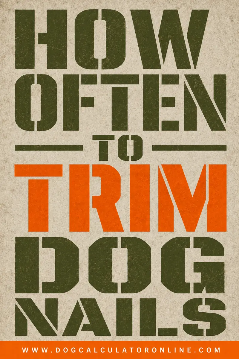 How Often to Trim Dog Nails