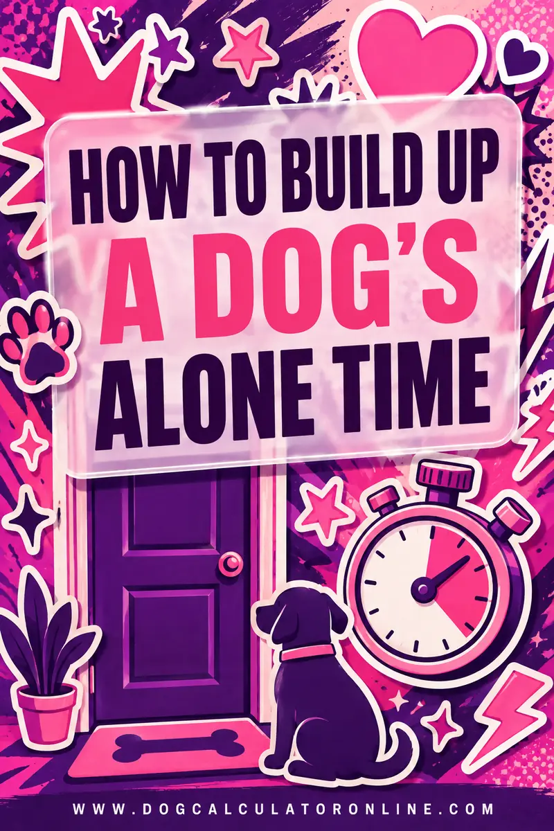 How to Build Up a Dog's Alone Time