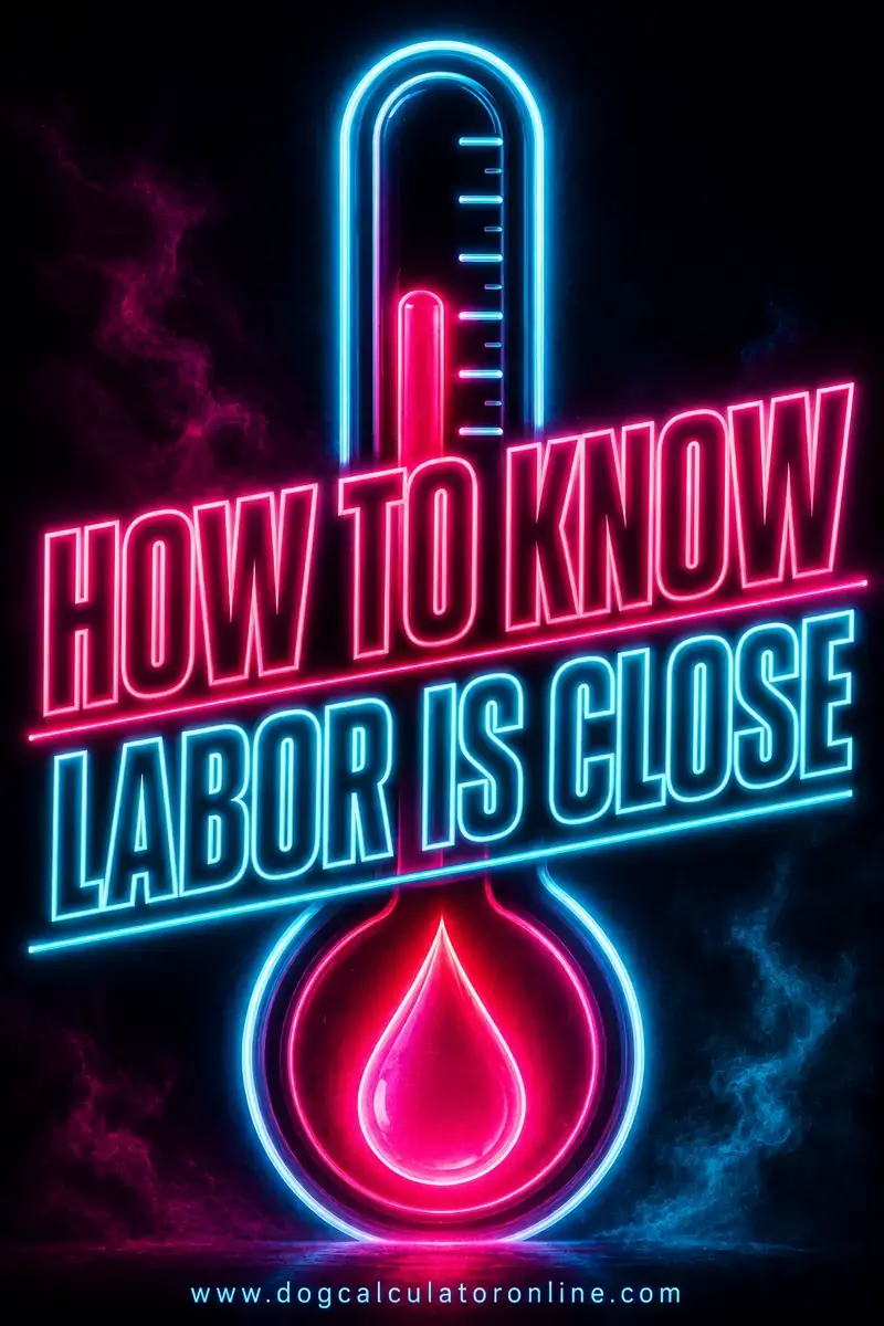 How to Know Your Dog's Labor Is Close