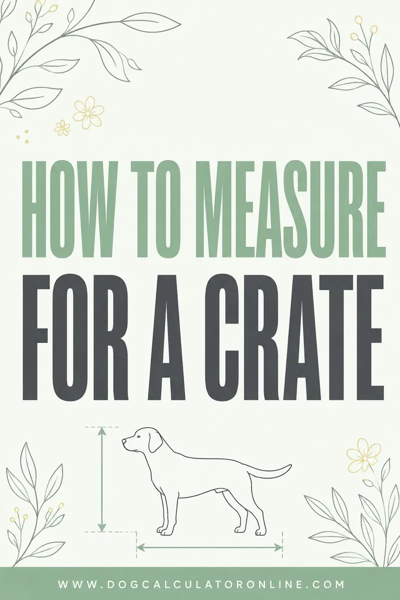 How to Measure Your Dog for a Crate