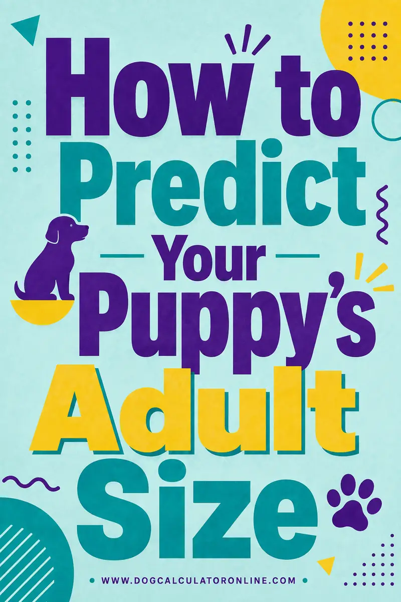 How to Predict Your Puppy's Adult Size