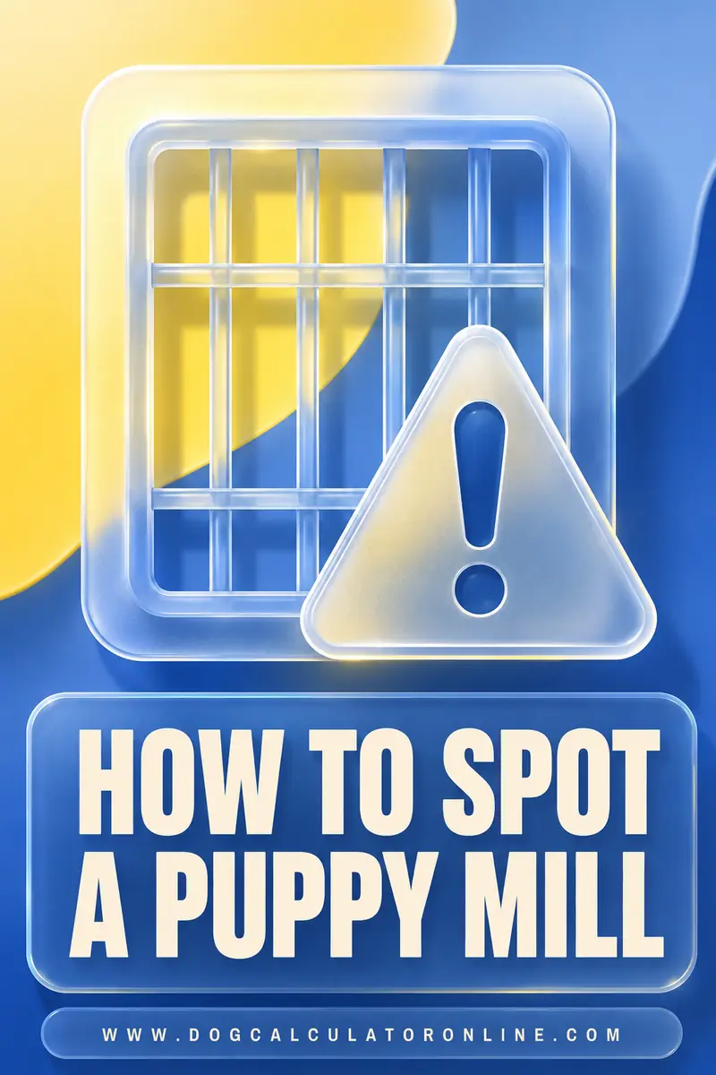 How to Spot a Puppy Mill or Scam Breeder