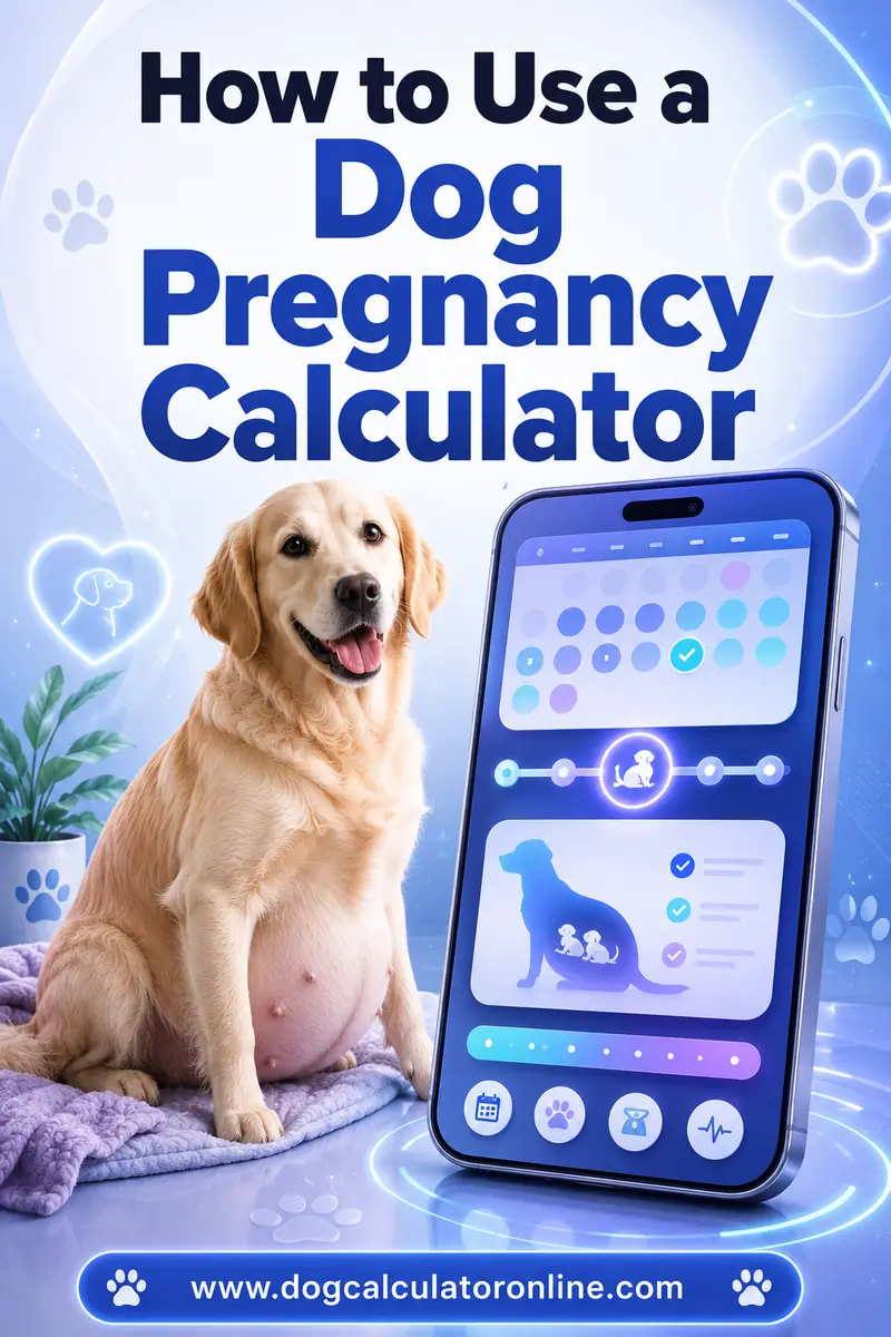 How to Use a Dog Pregnancy Calculator