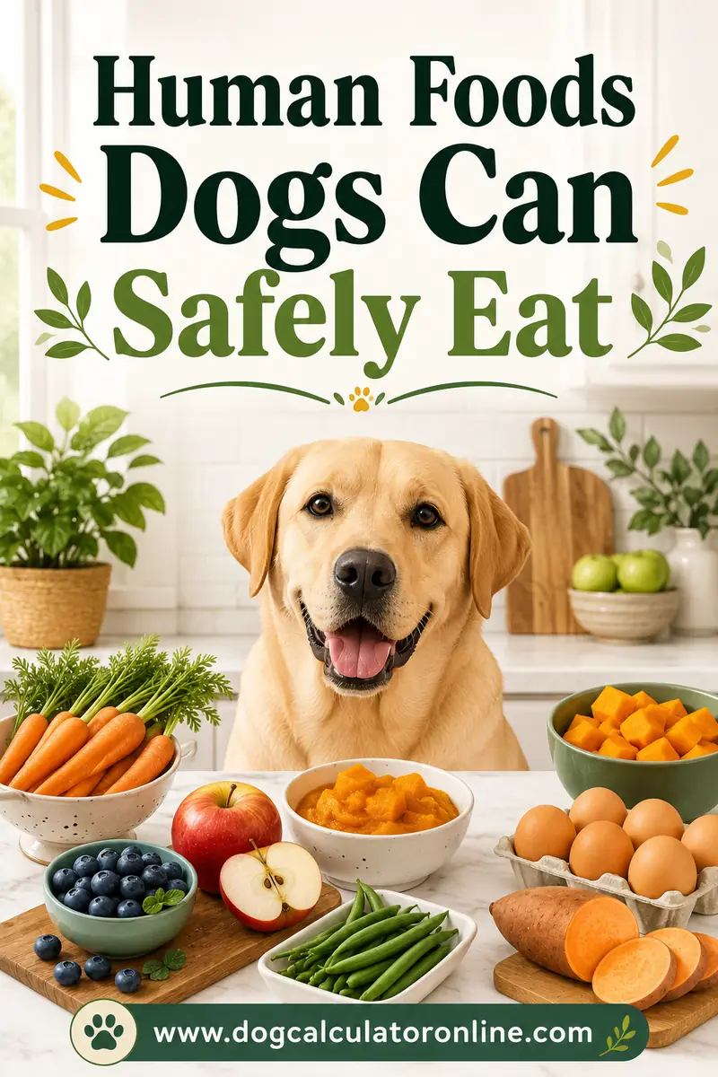 Human Foods Dogs Can Safely Eat