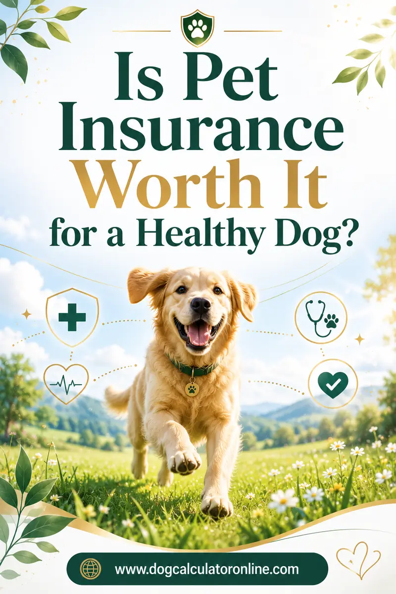 Is Pet Insurance Worth It for a Healthy Dog?