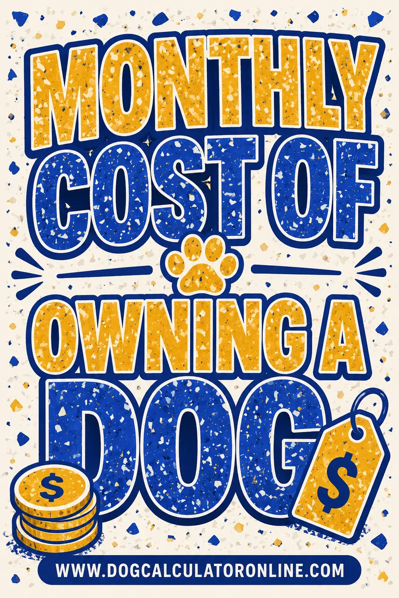 Monthly Cost of Owning a Dog