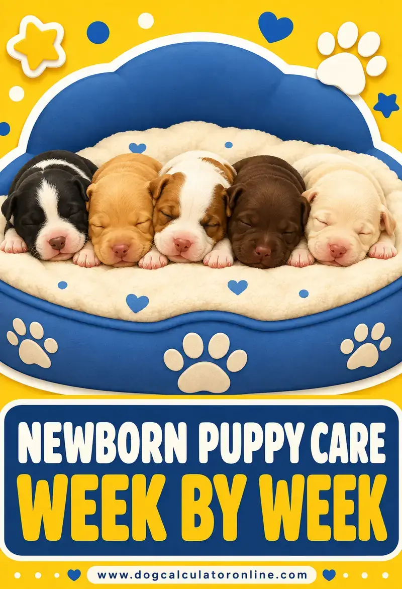 Newborn Puppy Care Week by Week