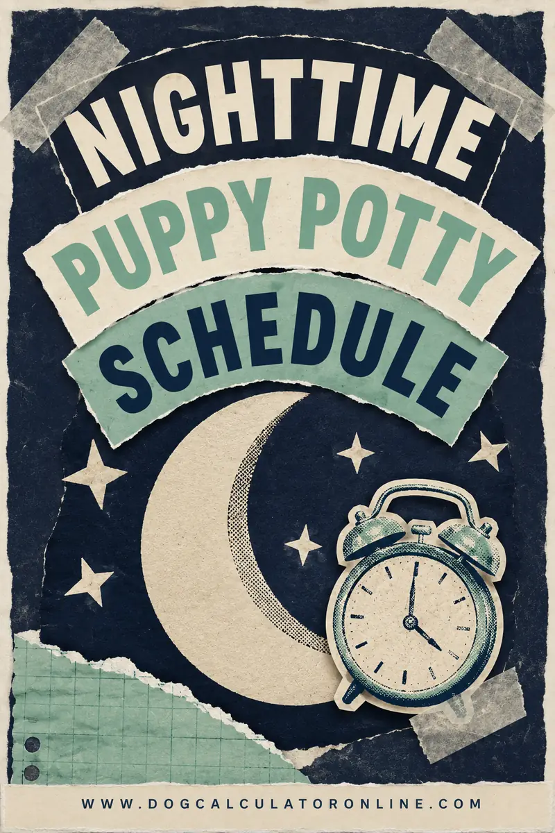 Nighttime Puppy Potty Schedule