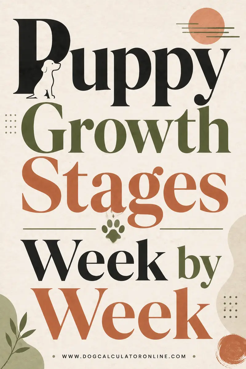 Puppy Growth Stages Week by Week