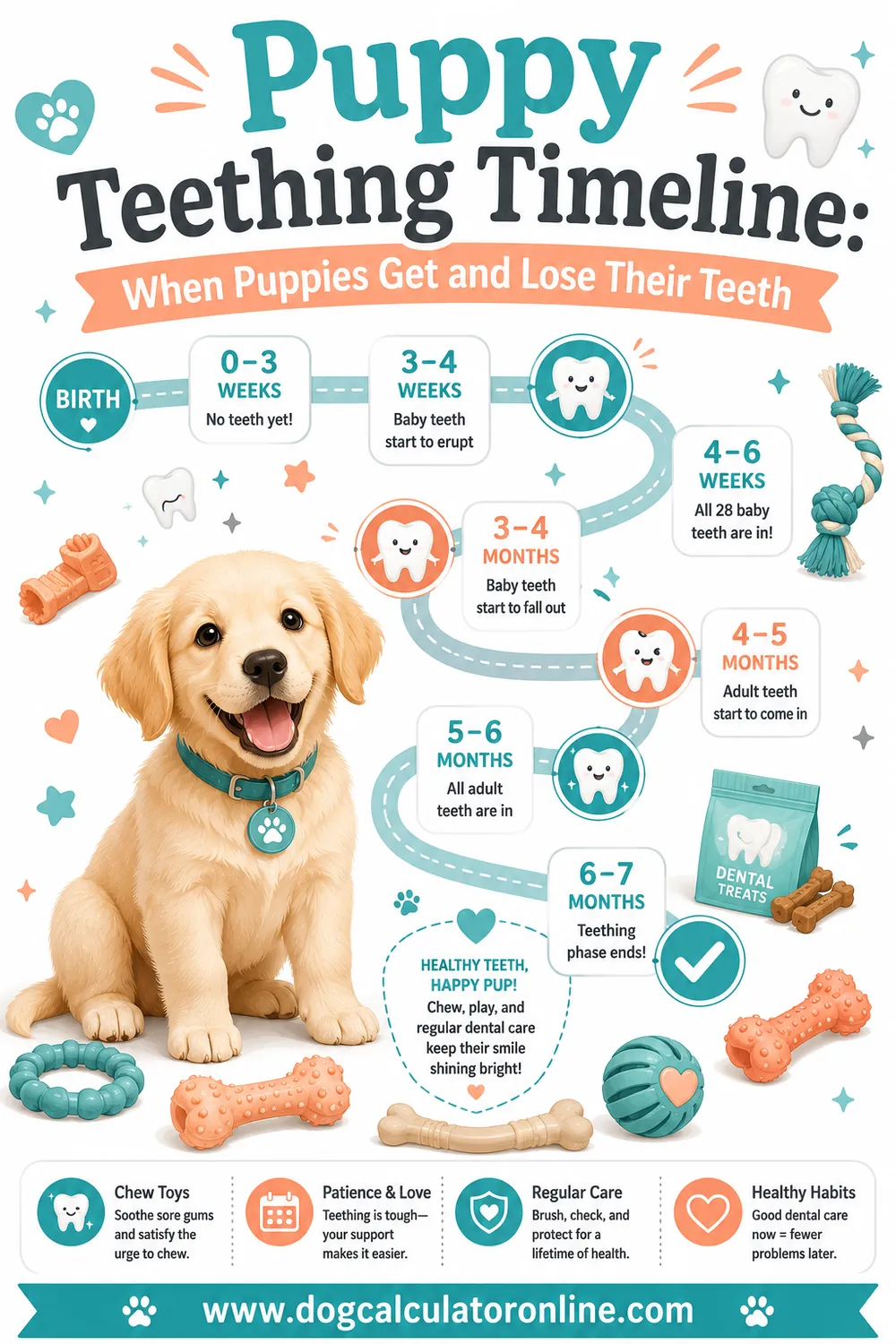 Puppy Teething Timeline: When Puppies Get and Lose Their Teeth