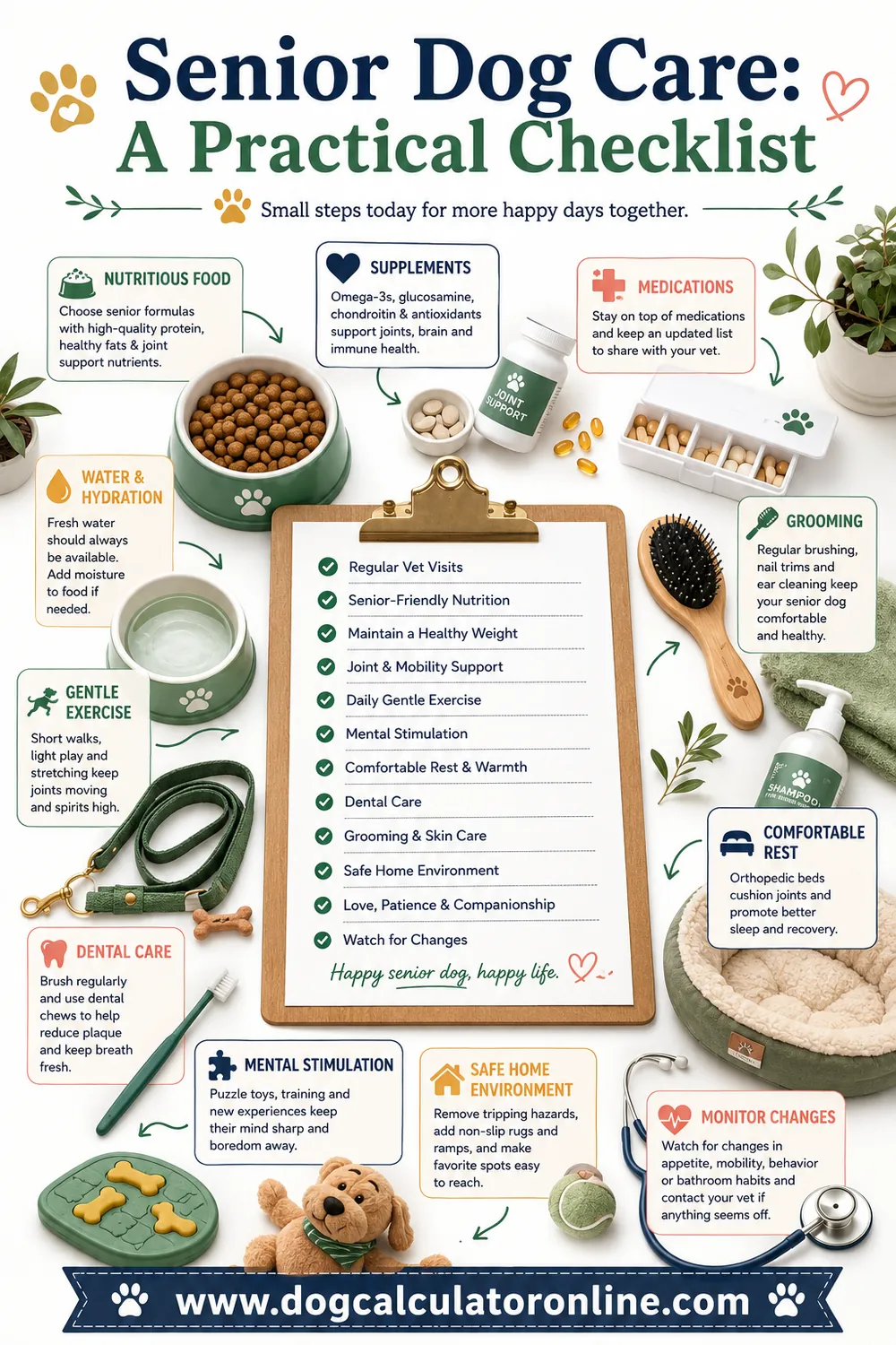 Senior Dog Care: A Practical Checklist