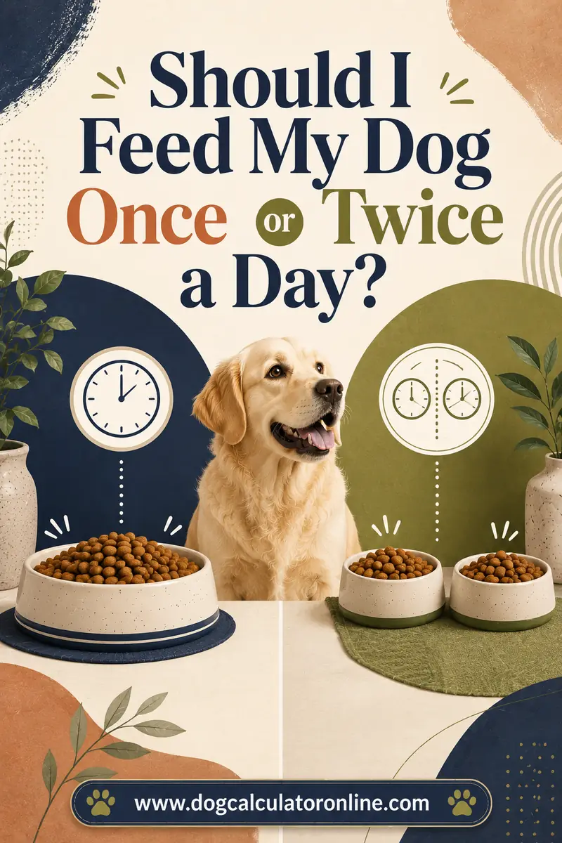 Should I Feed My Dog Once or Twice a Day?