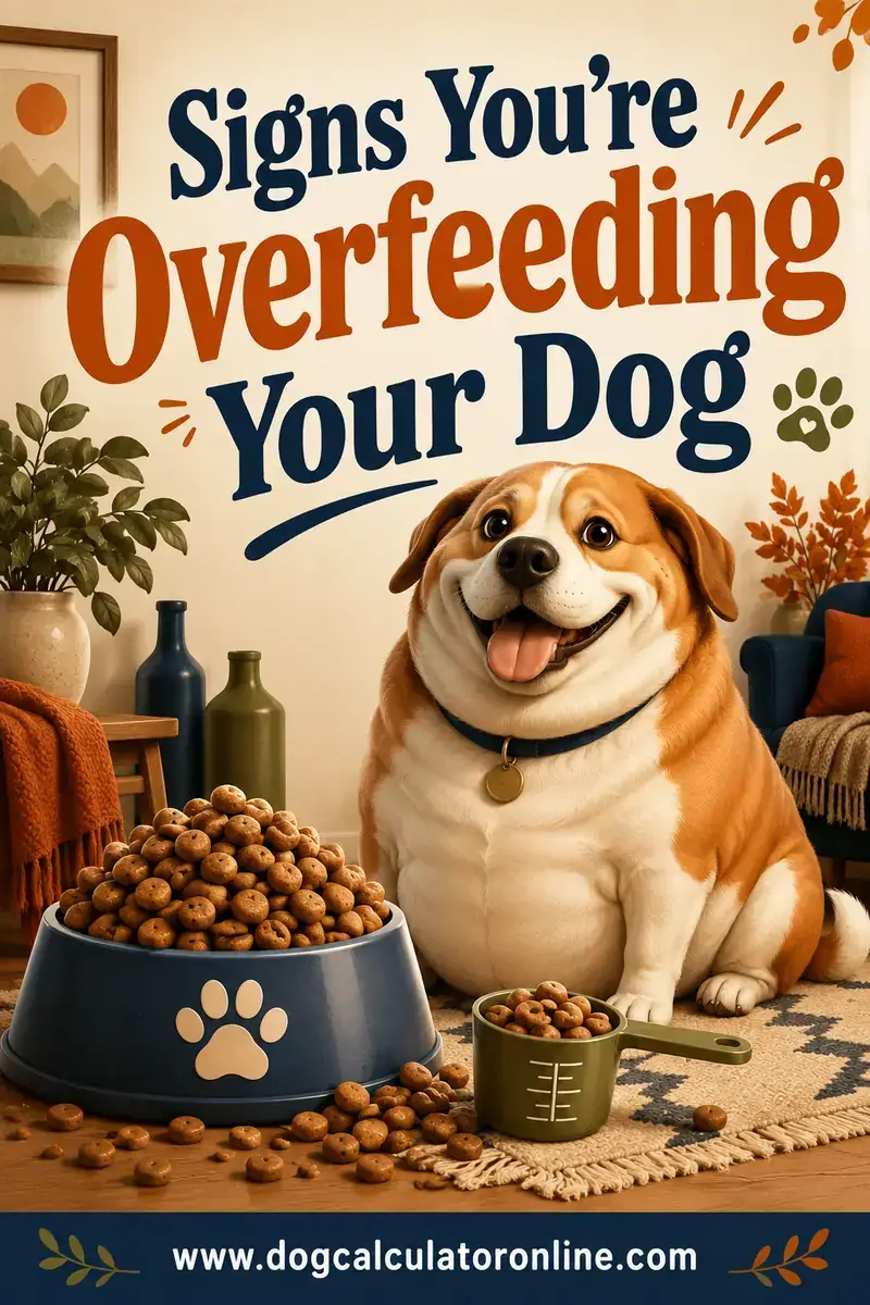 Signs You're Overfeeding Your Dog