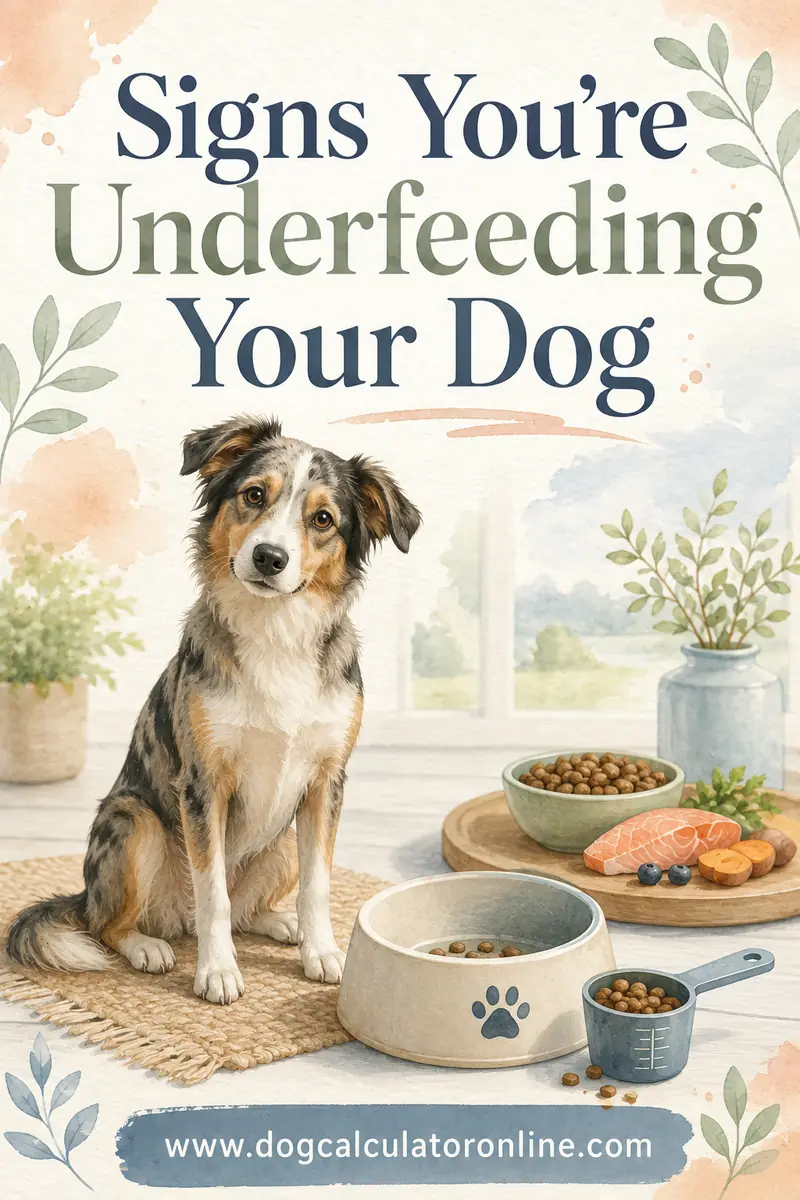 Signs You're Underfeeding Your Dog