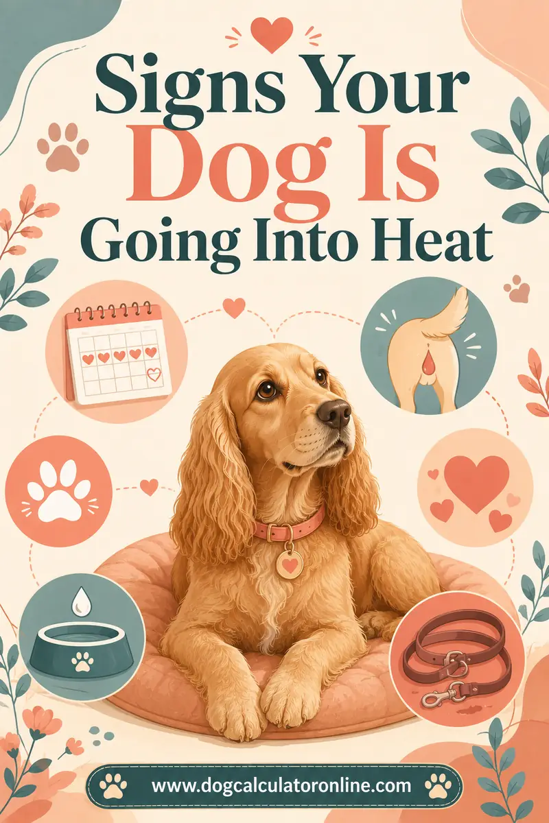 Signs Your Dog Is Going Into Heat