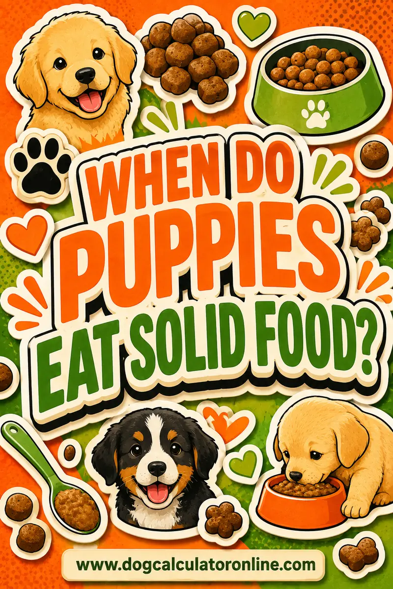 When Do Puppies Start Eating Solid Food?
