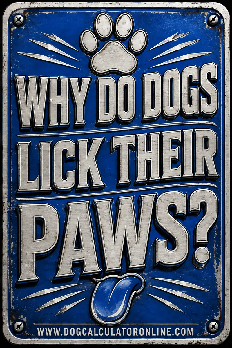 Why Do Dogs Lick Their Paws? (Ask Your Vet)