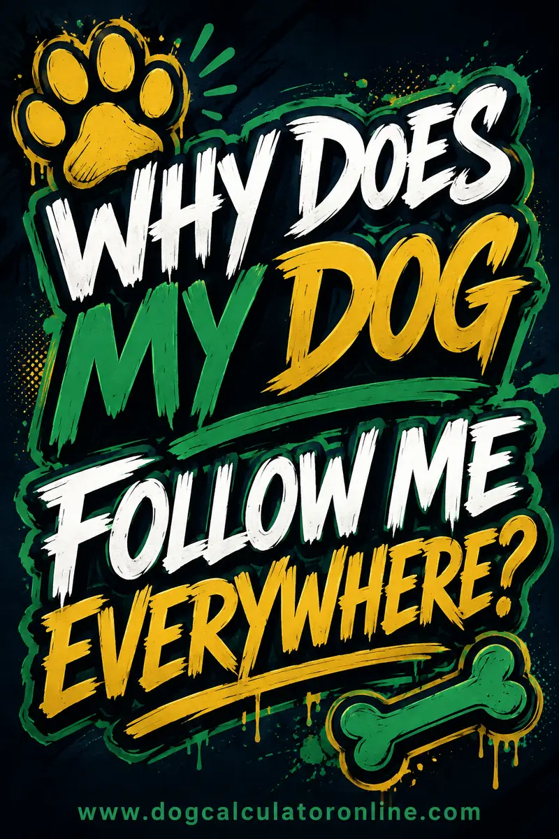 Why Does My Dog Follow Me Everywhere?
