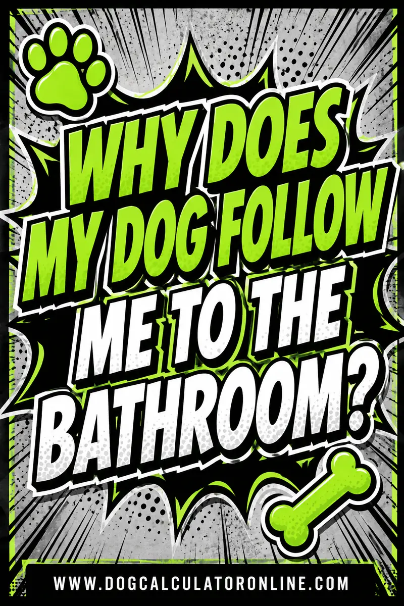Why Does My Dog Follow Me to the Bathroom?